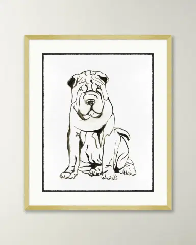 Wendover Art Group Hound Drawing 4 Giclee | Thumbnail 4 Wendover Art Group Hound Drawing 4 Giclee | Thumbnail 4