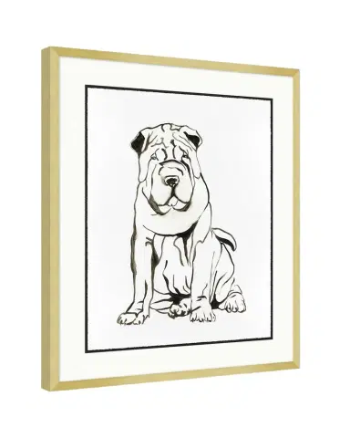 Wendover Art Group Hound Drawing 4 Giclee | Thumbnail 1 Wendover Art Group Hound Drawing 4 Giclee | Thumbnail 1