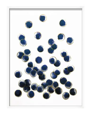 Wendover Art Group "Grand Blue Capiz 1" Giclee Print | Thumbnail 1 Wendover Art Group "Grand Blue Capiz 1" Giclee Print | Thumbnail 1