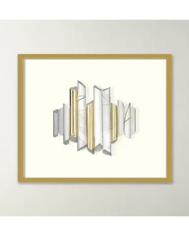 Wendover Art Group Painted Papers Shadowbox 1 Giclee | Thumbnail 2 Wendover Art Group Painted Papers Shadowbox 1 Giclee | Thumbnail 2