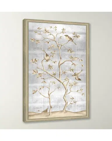 Wendover Art Group Silver Chinoiserie 2 Giclee | Thumbnail 3 Wendover Art Group Silver Chinoiserie 2 Giclee | Thumbnail 3