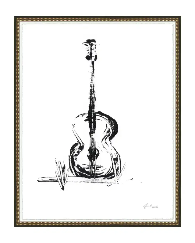 Wendover Art Group "Guitar Solo 1" Giclee Print by Chris Coleman