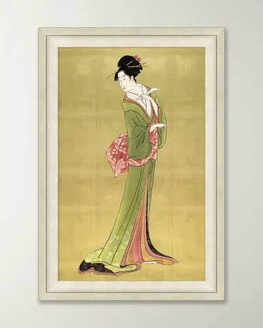 Wendover Art Group "Floral Geisha 2" Wall Art | Thumbnail 4 Wendover Art Group "Floral Geisha 2" Wall Art | Thumbnail 4