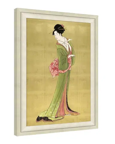 Wendover Art Group "Floral Geisha 2" Wall Art | Thumbnail 1 Wendover Art Group "Floral Geisha 2" Wall Art | Thumbnail 1