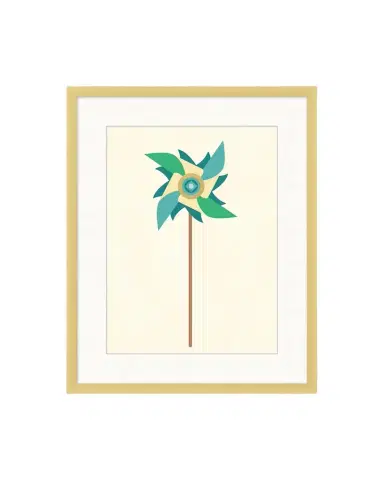 Wendover Art Group "Golden Twirl 4" Giclee Print | Thumbnail 1 Wendover Art Group "Golden Twirl 4" Giclee Print | Thumbnail 1