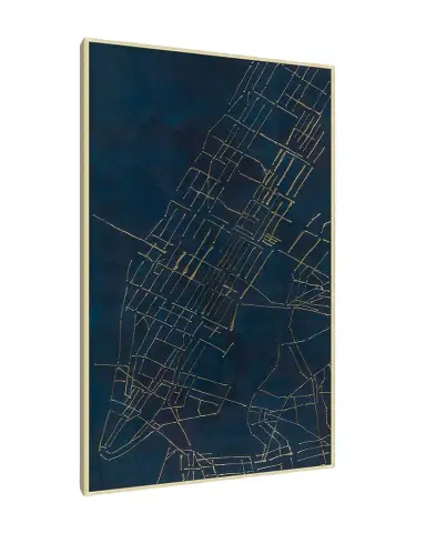 Wendover Art Group 'Concrete Jungle In Blue ' Wall Art | Thumbnail 1 Wendover Art Group 'Concrete Jungle In Blue ' Wall Art | Thumbnail 1