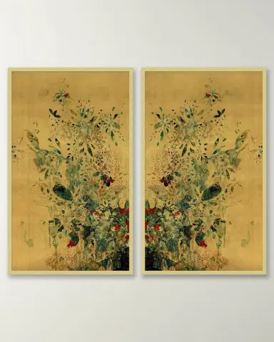 Wendover Art Group "Golden Memory" Two-Piece Wall Art Set | Thumbnail 2 Wendover Art Group "Golden Memory" Two-Piece Wall Art Set | Thumbnail 2