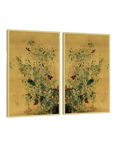 Wendover Art Group "Golden Memory" Two-Piece Wall Art Set | Thumbnail 1 Wendover Art Group "Golden Memory" Two-Piece Wall Art Set | Thumbnail 1