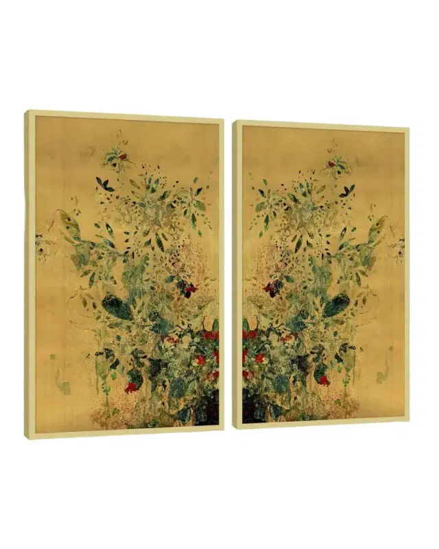 Wendover Art Group "Golden Memory" Two-Piece Wall Art Set