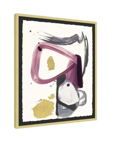 Wendover Art Group 'Plum Lines 2 ' Wall Art | Thumbnail 1 Wendover Art Group 'Plum Lines 2 ' Wall Art | Thumbnail 1