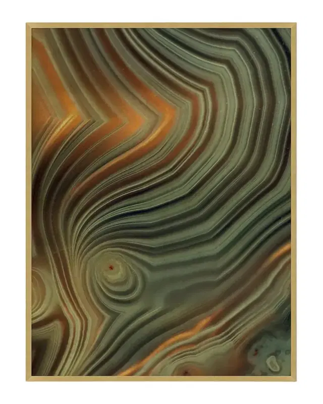 Wendover Art Group 'Organic Forms 1 ' Giclee on Gold Leaf Wall Art