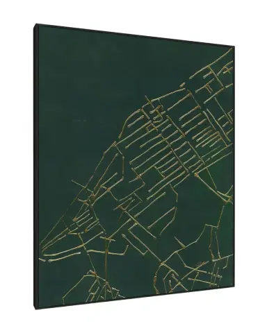Wendover Art Group 'Concrete Jungle In Green ' Wall Art | Thumbnail 1 Wendover Art Group 'Concrete Jungle In Green ' Wall Art | Thumbnail 1