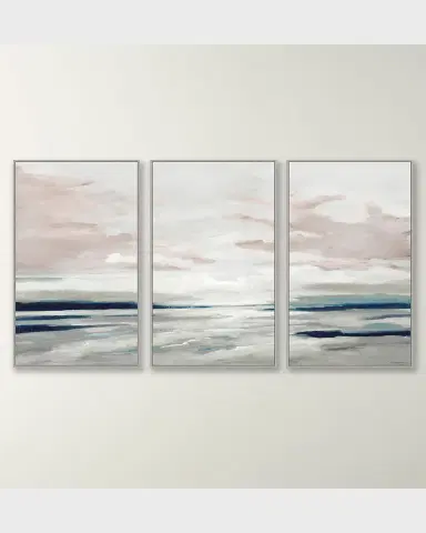 Wendover Art Group "Calm Shores" Three-Piece Giclee on Canvas Wall Art Set | Thumbnail 2 Wendover Art Group "Calm Shores" Three-Piece Giclee on Canvas Wall Art Set | Thumbnail 2