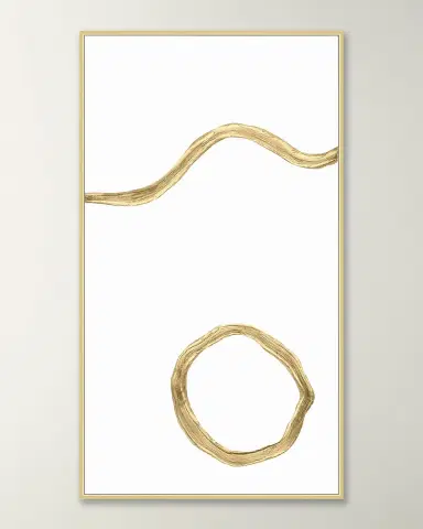 Wendover Art Group 'Gilded Cord 3 ' Wall Art | Thumbnail 4 Wendover Art Group 'Gilded Cord 3 ' Wall Art | Thumbnail 4