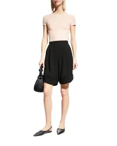 Giorgio Armani Techno Cady Bermuda Shorts | Thumbnail 1 Giorgio Armani Techno Cady Bermuda Shorts | Thumbnail 1