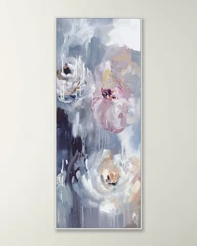 Wendover Art Group 'Dripping Peonies 1 ' Wall Art | Thumbnail 4 Wendover Art Group 'Dripping Peonies 1 ' Wall Art | Thumbnail 4