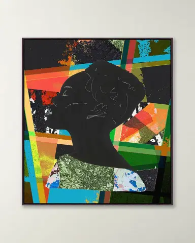 Wendover Art Group 'Patchwork Profile 2 ' Wall Art | Thumbnail 2 Wendover Art Group 'Patchwork Profile 2 ' Wall Art | Thumbnail 2