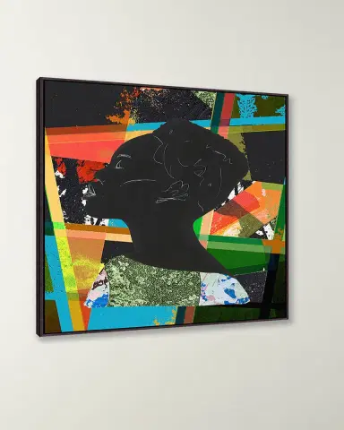 Wendover Art Group 'Patchwork Profile 2 ' Wall Art | Thumbnail 3 Wendover Art Group 'Patchwork Profile 2 ' Wall Art | Thumbnail 3