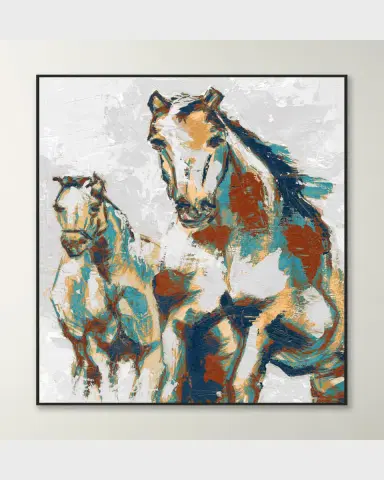 Wendover Art Group "Wild Horses" Giclée on Gallery-Wrapped Canvas | Thumbnail 2