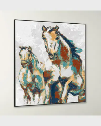 Wendover Art Group "Wild Horses" Giclée on Gallery-Wrapped Canvas | Thumbnail 3