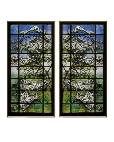 Wendover Art Group "Window to Cherry Blossoms" Diptych Giclee | Thumbnail 2 Wendover Art Group "Window to Cherry Blossoms" Diptych Giclee | Thumbnail 2