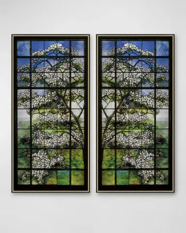 Wendover Art Group "Window to Cherry Blossoms" Diptych Giclee | Thumbnail 3 Wendover Art Group "Window to Cherry Blossoms" Diptych Giclee | Thumbnail 3