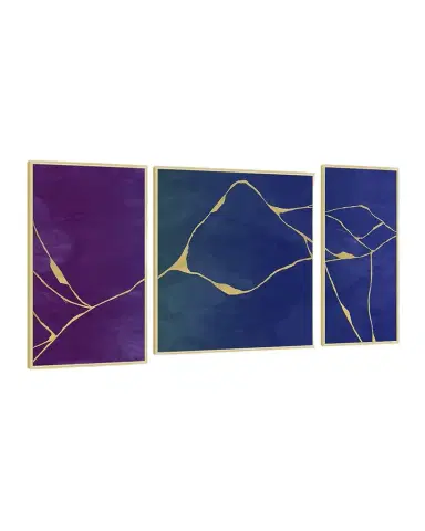 Wendover Art Group "Amethyst" Triptych Giclee | Thumbnail 1 Wendover Art Group "Amethyst" Triptych Giclee | Thumbnail 1