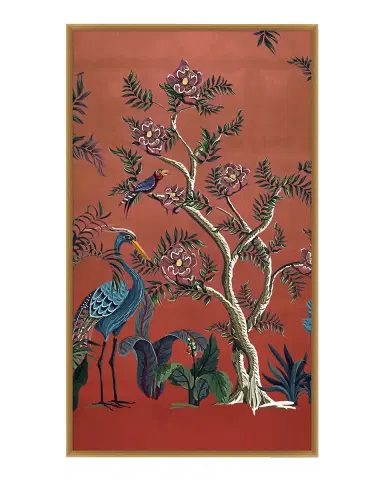 Wendover Art Group "Fuchsia Chinoiserie 2" Giclee Wall Art | Thumbnail 2 Wendover Art Group "Fuchsia Chinoiserie 2" Giclee Wall Art | Thumbnail 2