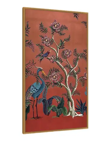 Wendover Art Group "Fuchsia Chinoiserie 2" Giclee Wall Art | Thumbnail 1 Wendover Art Group "Fuchsia Chinoiserie 2" Giclee Wall Art | Thumbnail 1