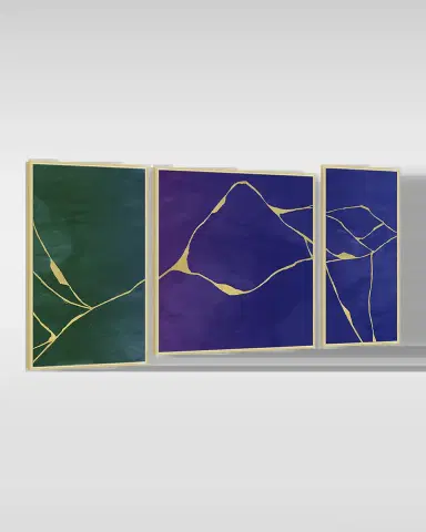 Wendover Art Group "Amethyst" Triptych Giclee | Thumbnail 2 Wendover Art Group "Amethyst" Triptych Giclee | Thumbnail 2