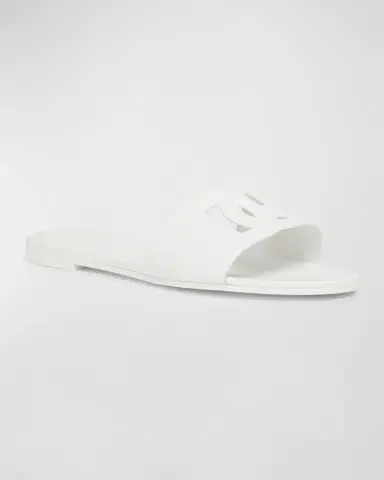 Dolce & Gabbana Cut-Out DG Rubber Sandals | Thumbnail 2