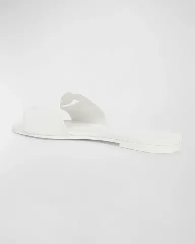 Dolce & Gabbana Cut-Out DG Rubber Sandals | Thumbnail 3