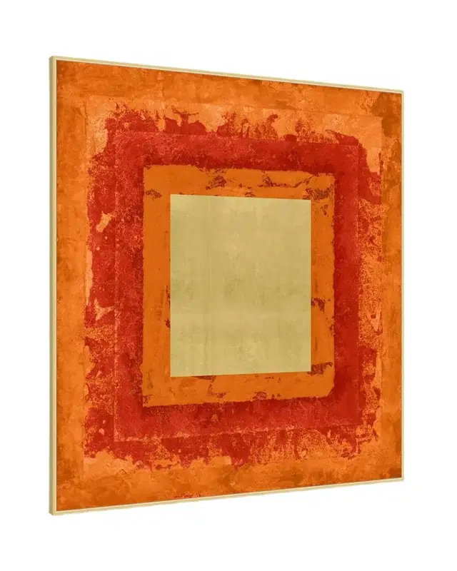 Wendover Art Group "Flaming Construction 3" Framed Giclee