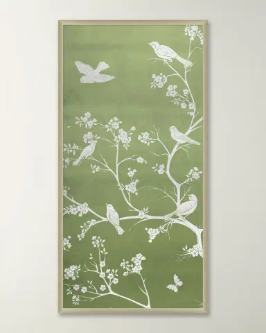 Wendover Art Group "Celery Chinoiserie 2" Framed Giclee | Thumbnail 2 Wendover Art Group "Celery Chinoiserie 2" Framed Giclee | Thumbnail 2