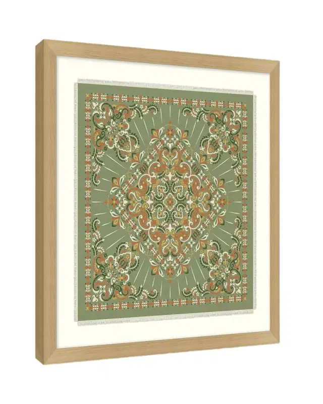 Wendover Art Group "Bandana Collection 1" Framed Giclee