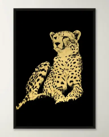Wendover Art Group "Lounging Leopard 1" Framed Giclee | Thumbnail 2 Wendover Art Group "Lounging Leopard 1" Framed Giclee | Thumbnail 2