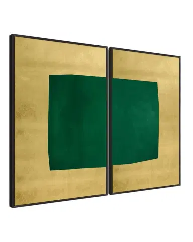 Wendover Art Group "Golden Monolith" Framed Diptych Giclee | Thumbnail 1 Wendover Art Group "Golden Monolith" Framed Diptych Giclee | Thumbnail 1