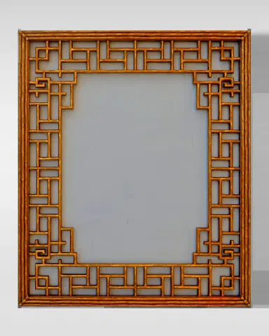 Friedman Brothers 7230 Bamboo Wall Mirror | Thumbnail 2