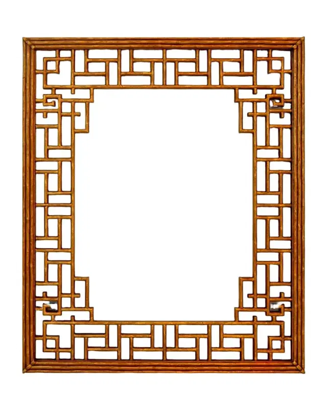 Friedman Brothers 7230 Bamboo Wall Mirror