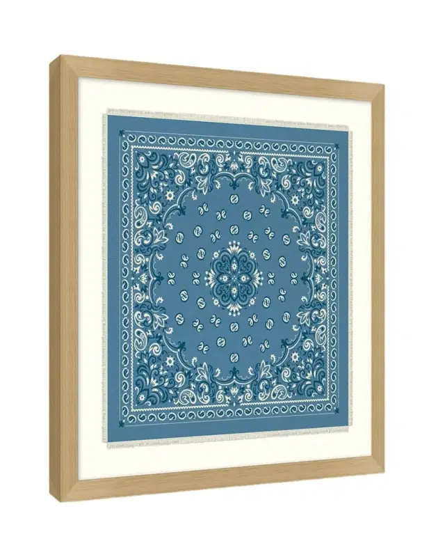 Wendover Art Group "Bandana Collection 2" Framed Giclee