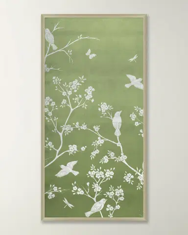 Wendover Art Group "Celery Chinoiserie 1" Framed Giclee | Thumbnail 2 Wendover Art Group "Celery Chinoiserie 1" Framed Giclee | Thumbnail 2