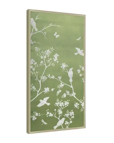 Wendover Art Group "Celery Chinoiserie 1" Framed Giclee | Thumbnail 1 Wendover Art Group "Celery Chinoiserie 1" Framed Giclee | Thumbnail 1