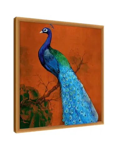 Wendover Art Group "Perched Peacock 2" Framed Giclee | Thumbnail 1 Wendover Art Group "Perched Peacock 2" Framed Giclee | Thumbnail 1