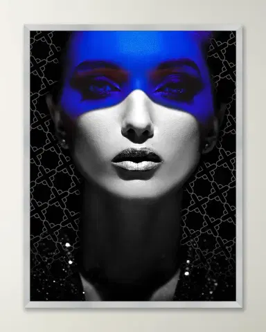 Wendover Art Group "Blue Visor" Framed Giclee | Thumbnail 2