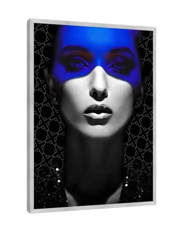 Wendover Art Group "Blue Visor" Framed Giclee