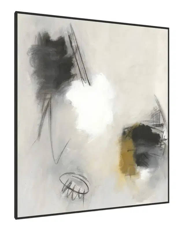 Wendover Art Group "Bonfire Abstract 1" Framed Giclee