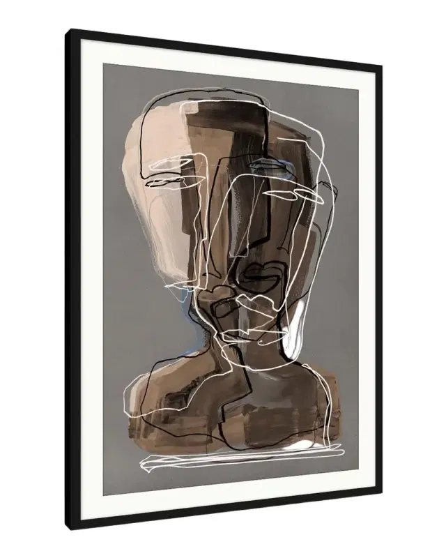 Wendover Art Group "Long and Lined 1" Framed Giclee