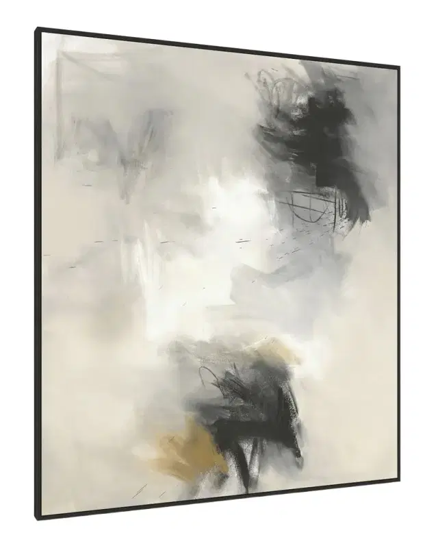 Wendover Art Group "Bonfire Abstract 2" Framed Giclee