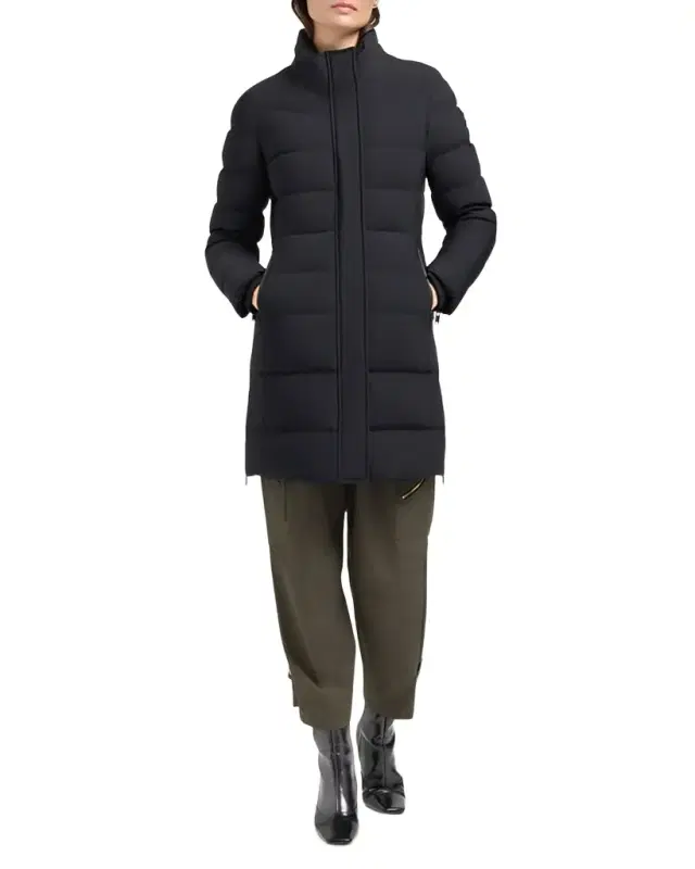 Watershed 3 Down Parka with Detachable Hood & Shearling Trim