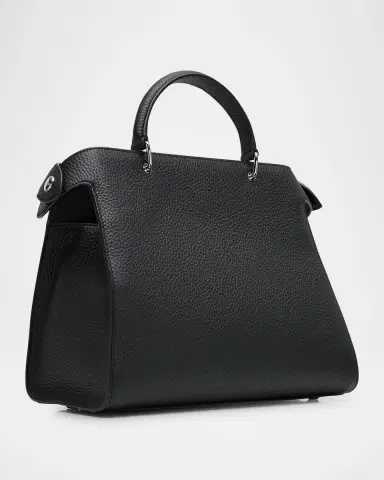 Michino Paris Lutece PM Grained Leather Top-Handle Bag | Thumbnail 2 Michino Paris Lutece PM Grained Leather Top-Handle Bag | Thumbnail 2